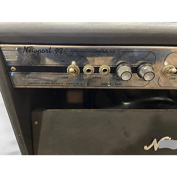 Vintage 1966 National Newport 97 Tube Guitar Combo Amp