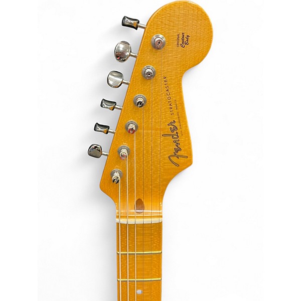 Used Fender Eric Johnson Thinline Stratocaster 2 Color Sunburst Hollow Body Electric Guitar