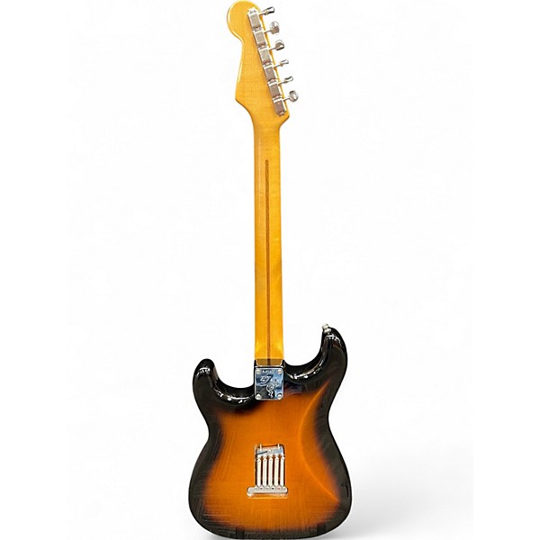 Used Fender Eric Johnson Thinline Stratocaster 2 Color Sunburst Hollow Body Electric Guitar
