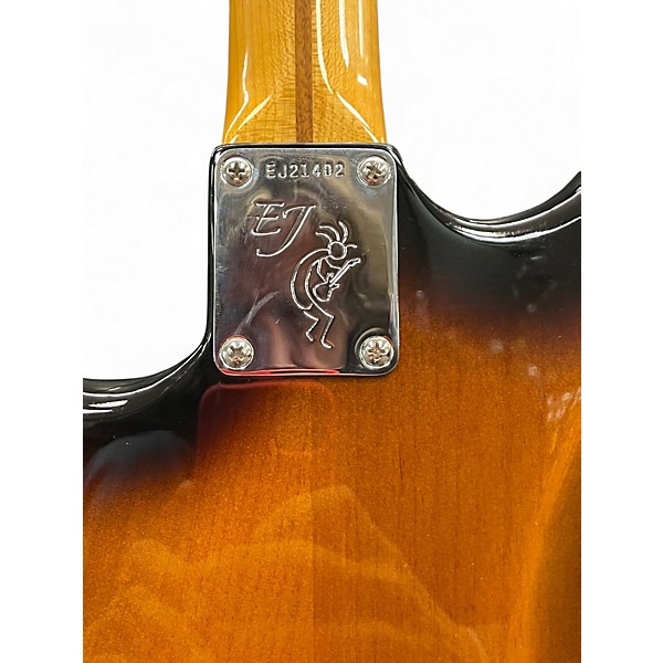 Used Fender Eric Johnson Thinline Stratocaster 2 Color Sunburst Hollow Body Electric Guitar