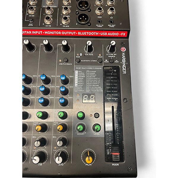 Used Harbinger LVL LX12 Unpowered Mixer