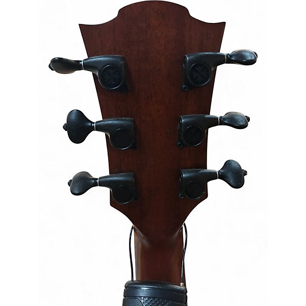 Used Lag Guitars THV30DCE Natural Acoustic Electric Guitar