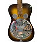 Vintage 1995 Dobro D60 Roundneck Sunburst Resonator Guitar