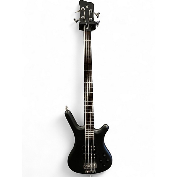 Used RockBass by Warwick Corvette $$ Satin Black Electric Bass Guitar