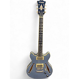 Used D'Angelico Excel Series Tour Blue Hollow Body Electric Guitar