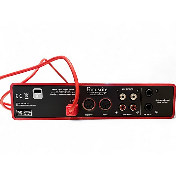 Used Focusrite Scarlett 2i4 Audio Interface | Guitar Center