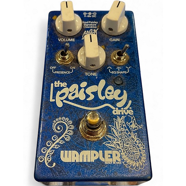 Used Wampler Brad Paisley Signature Overdrive Effect Pedal