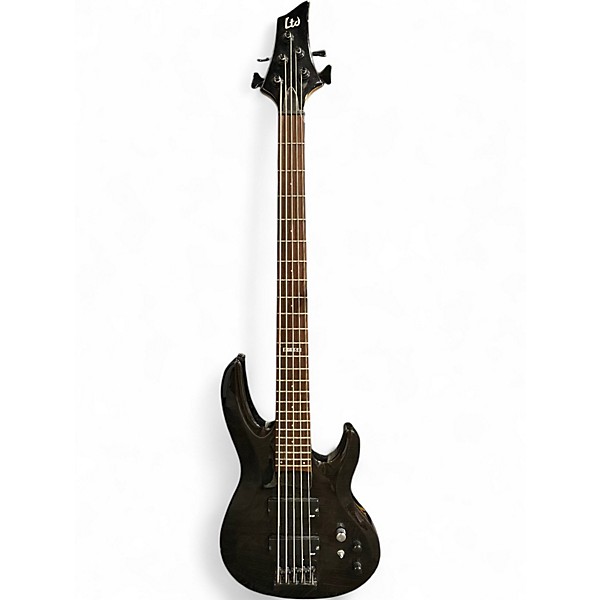 Used 2020s ESP B155 Transparent black Electric Bass Guitar
