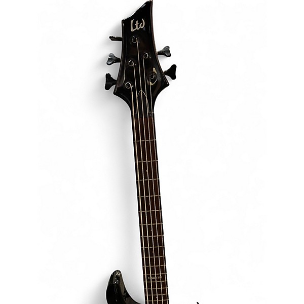 Used 2020s ESP B155 Transparent black Electric Bass Guitar