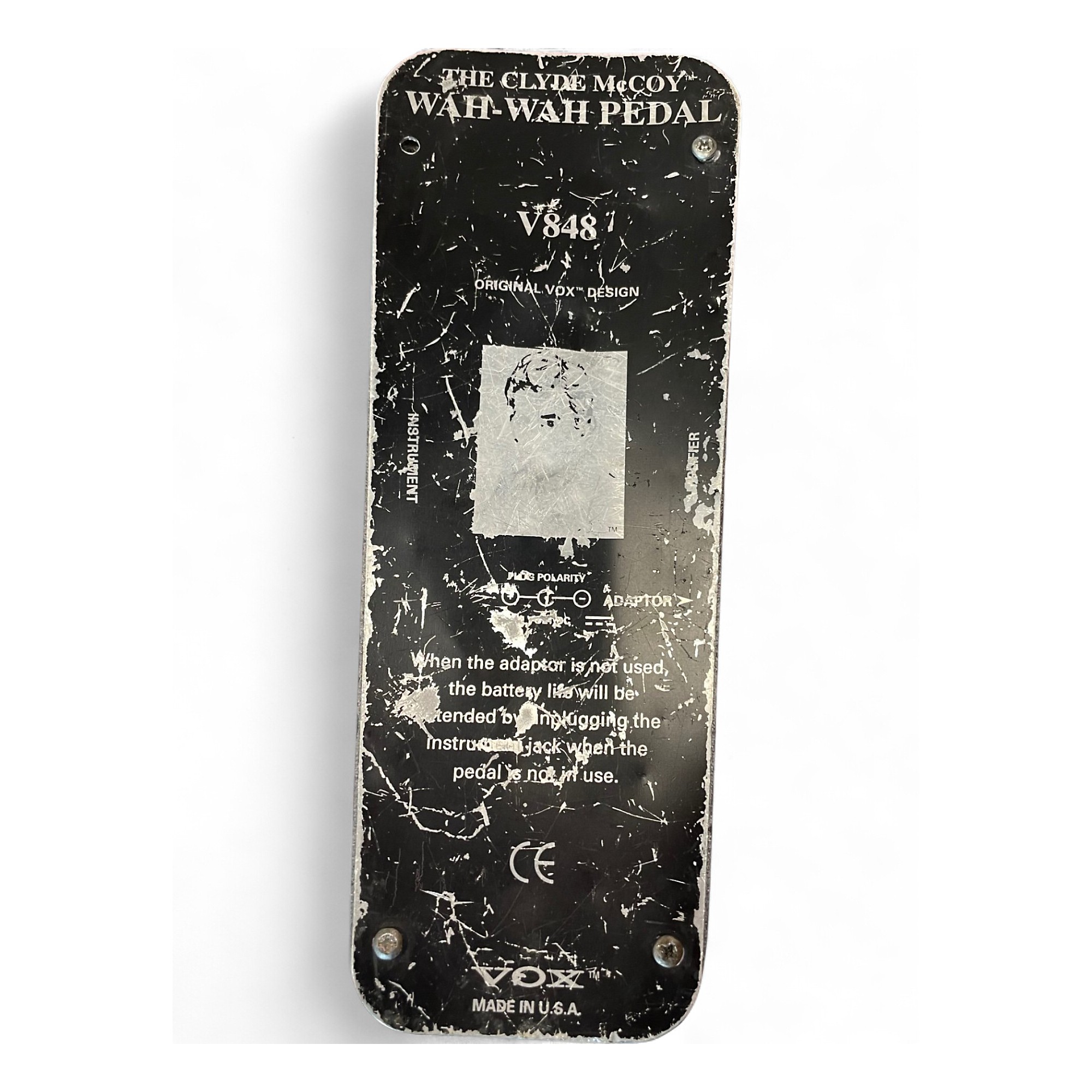 VOX V848 Clyde McCoy Wah Pedal | Guitar Center