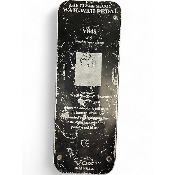 VOX V848 Clyde McCoy ワウペダル（USA製・ケース付き） 楽器・機材