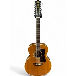 Used Guild F212 Natural 12 String Acoustic Guitar