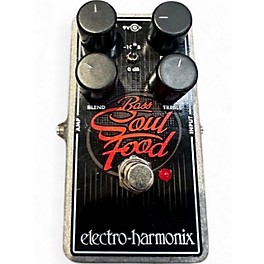 Used Electro-Harmonix Bass Soul Food Overdrive Bass Effect Pedal