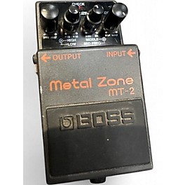 Used BOSS MT2 Metal Zone Distortion Effect Pedal