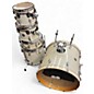 Used PDP by DW 5 Piece Concept Maple Pearlescent White Drum Kit