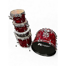 Used Rogers 5 Piece Trailblazer Kansas City Swirl Drum Kit