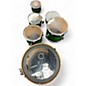 Used Gretsch Drums 6 Piece Catalina Maple Satin Emerald Green Drum Kit