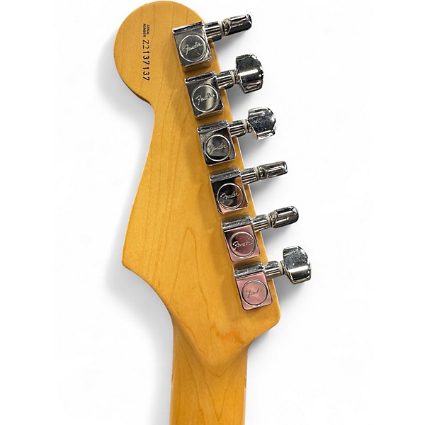 Used Fender American Standard Stratocaster Maroon Solid Body Electric Guitar