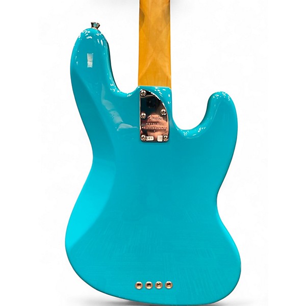 Used Fender American Professional II Jazz Bass Blue Electric Bass Guitar