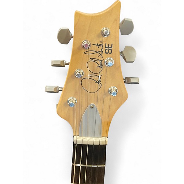 Used PRS SE Silver Sky DRAGON FRUIT Solid Body Electric Guitar