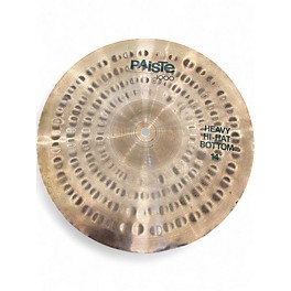 Used Paiste 14in Heavy Hi Hat Bottom Cymbal