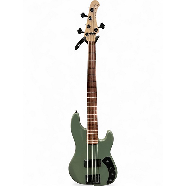 Moki専用　G.I.G. The Standard　bass Markbass GV5 Gloxy Val MP 5-String Electric Bass Surf Green