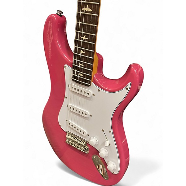 Used PRS SE Silver Sky DRAGONFRUIT Solid Body Electric Guitar