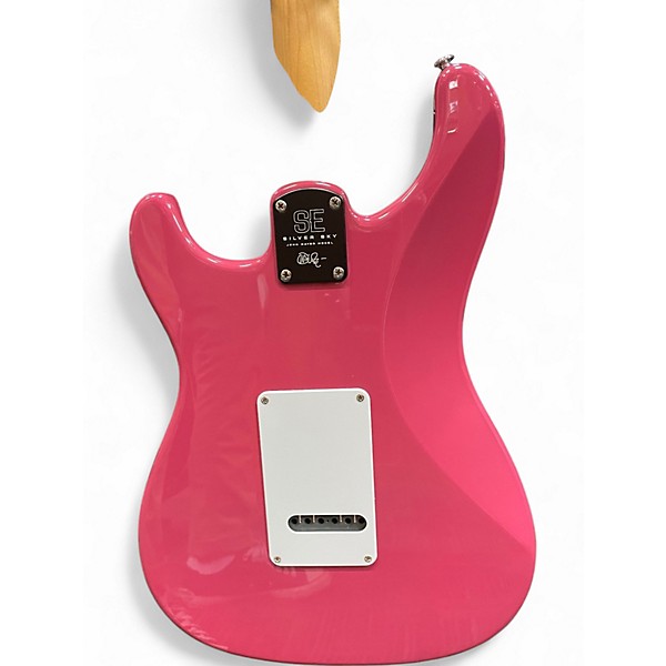 Used PRS SE Silver Sky DRAGONFRUIT Solid Body Electric Guitar