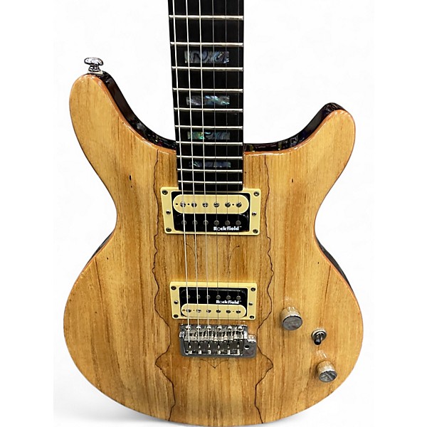 Used Michael Kelly Hourglass Limited Natural Solid Body Electric Guitar