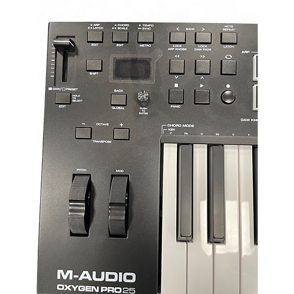Used M-Audio Oxygen Pro 25 MIDI Controller