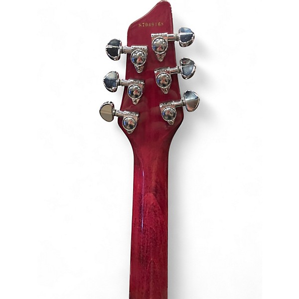 Used 2007 Washburn BT8 TRANS RED Solid Body Electric Guitar