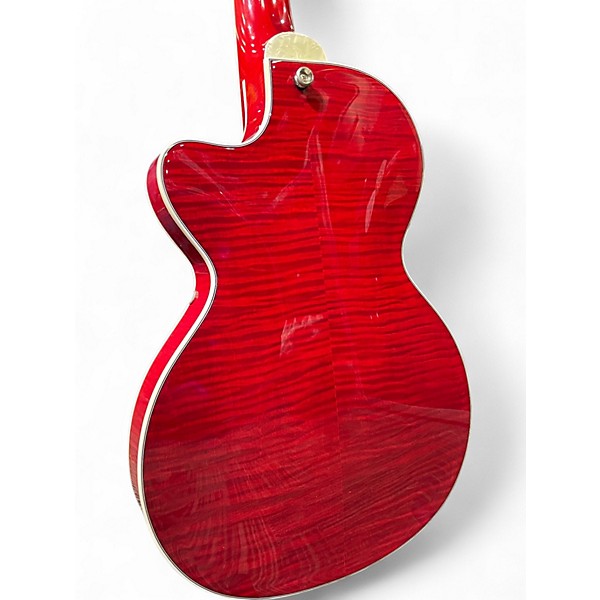 Used Hofner Contemporary Series Club Cherry Solid Body Electric Guitar