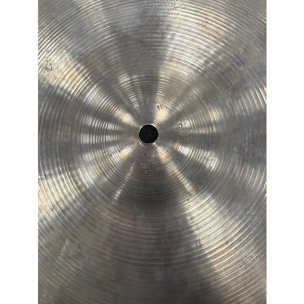 Vintage 1970s Zildjian 14in hi hat pair Cymbal