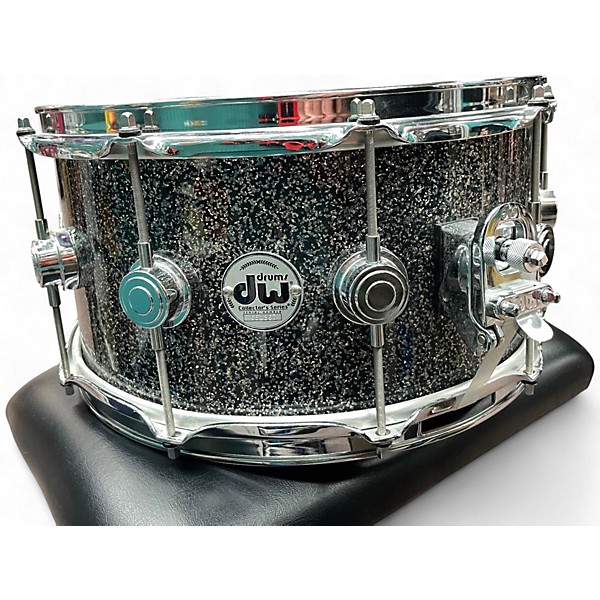 Used DW 14X8 Collector's Series Snare Black Galaxy Drum