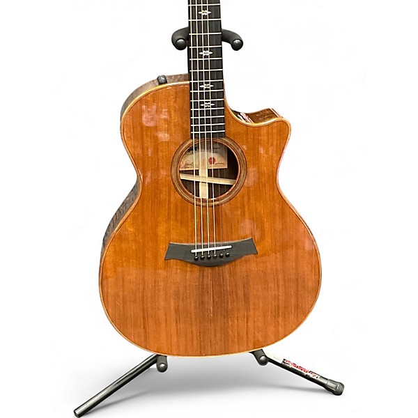 Used 2019 Taylor 714CE LTD REDWOOD Natural Acoustic Electric Guitar