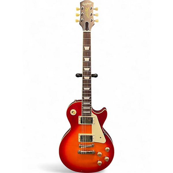 Used Epiphone LTD 1959 Les Paul Standard Outfit Cherry Sunburst Solid Body Electric Guitar