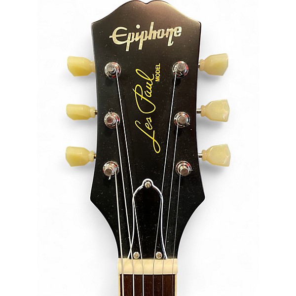 Used Epiphone LTD 1959 Les Paul Standard Outfit Cherry Sunburst Solid Body Electric Guitar