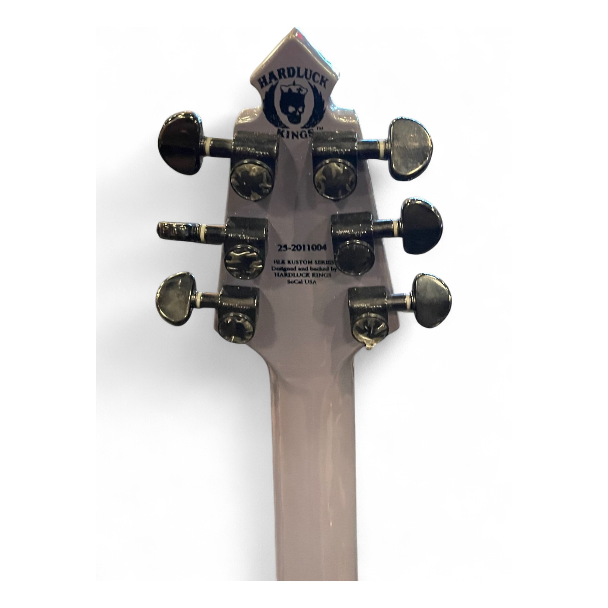 Used HardLuck Kings OUTLAW V Natural Solid Body Electric