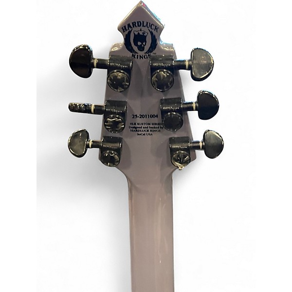 Used HardLuck Kings OUTLAW V Natural Solid Body Electric Guitar