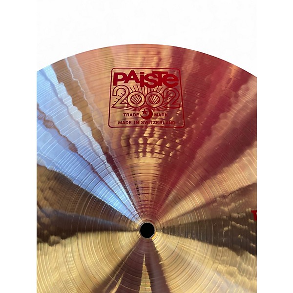Used Paiste 18in 2002 Thin Crash Cymbal