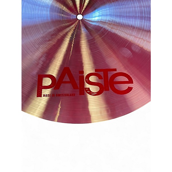 Used Paiste 18in 2002 Thin Crash Cymbal