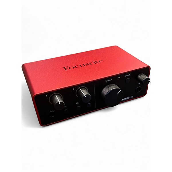 Used 2023 Focusrite Scarlett Solo Gen 4 Audio Interface
