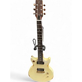 Used Earl Slick SL60 EGG SHELL Solid Body Electric Guitar