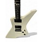 Used ESP LTD James Hetfield Snakebyte White Solid Body Electric Guitar