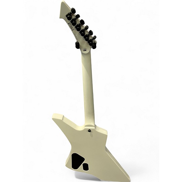 Used ESP LTD James Hetfield Snakebyte White Solid Body Electric Guitar