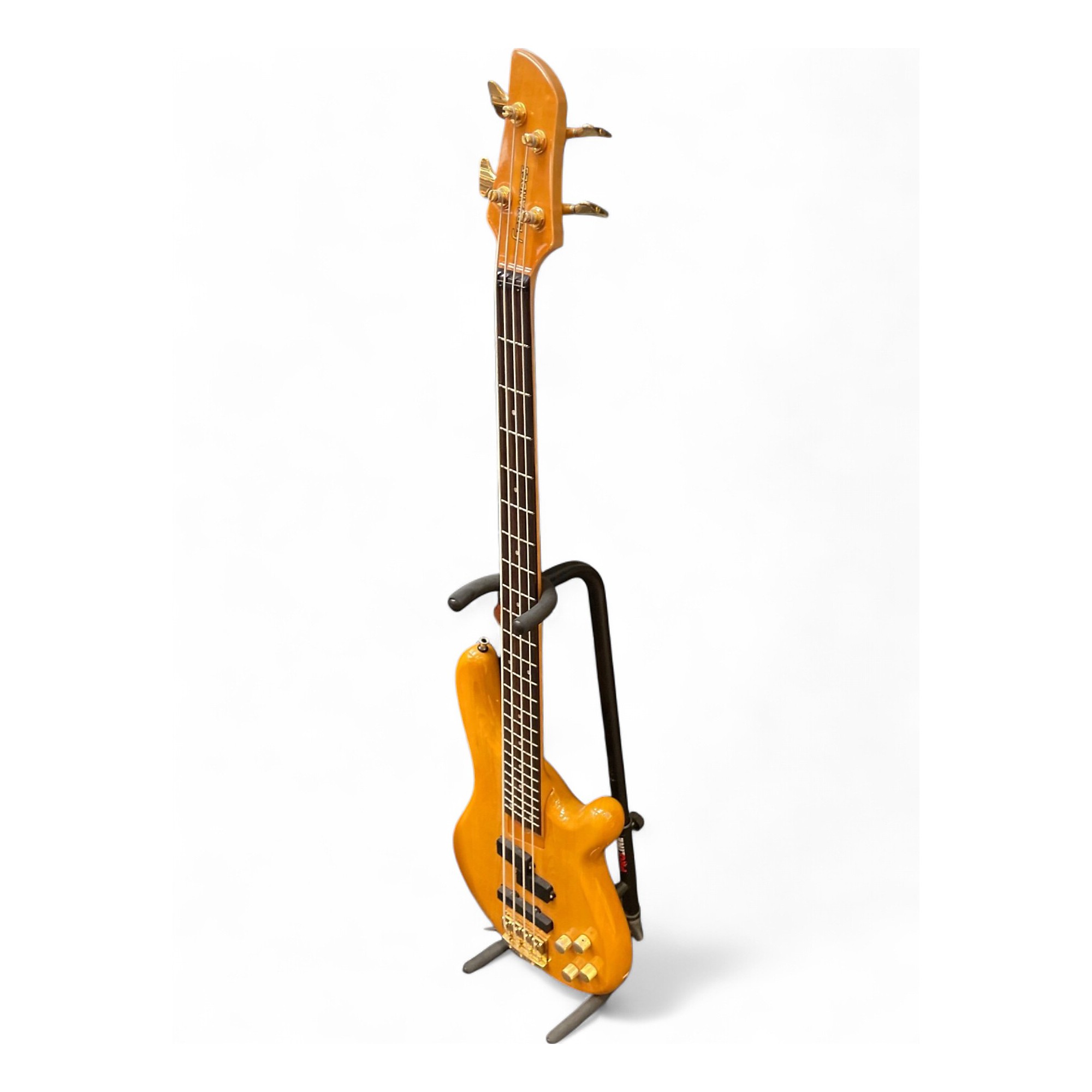 Used Fernandes FRB100 Natural Electric Bass Guitar Natural