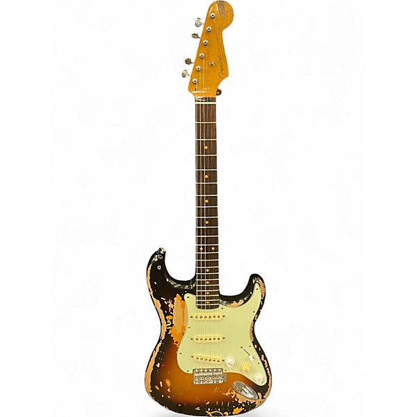 ギター Fender Stratocaster mike mccready Used Fender Mike McCready Stratocaster 3 Color Sunburst