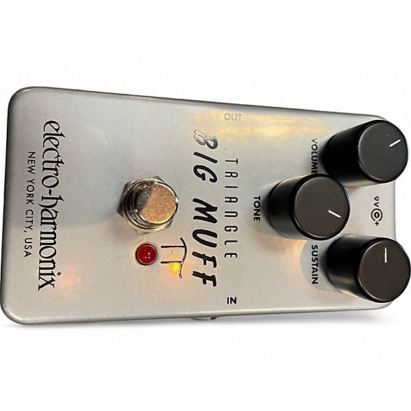 Used Electro-Harmonix Big Muff Triangle Pi Distortion Effect Pedal