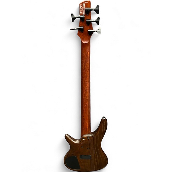 Used Ibanez SR605 5 String Mahogany Electric Bass Guitar