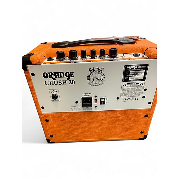 Used Orange Amplifiers Crush 20 20W 1x8 Guitar Combo Amp